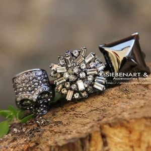 NWT BCBG Maxazria Trio Knuckle Ring